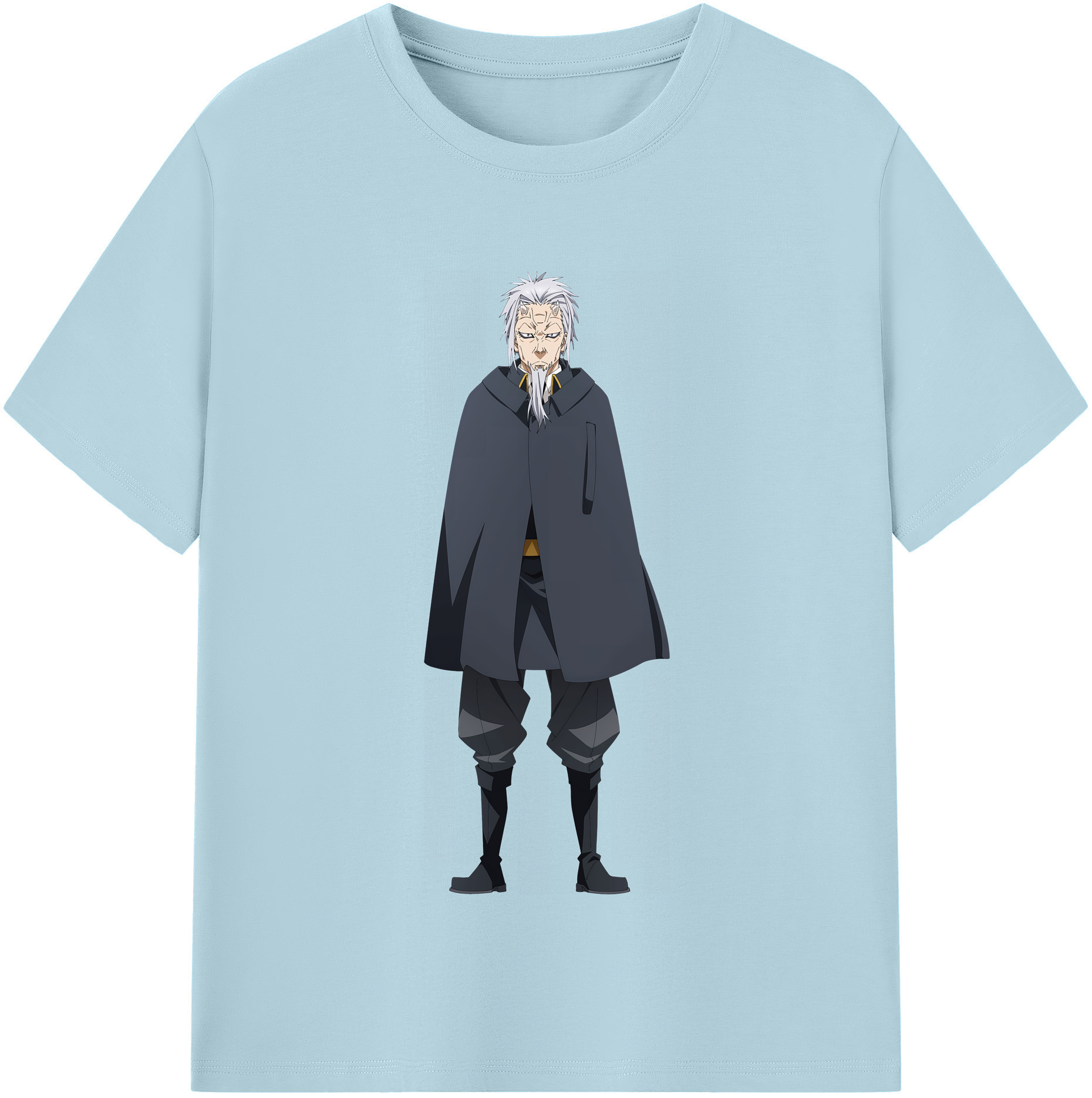 （画像用） 転スラ Regarding Reincarnated to Slime 綿100％半袖Tシャツ（フロントプリント）